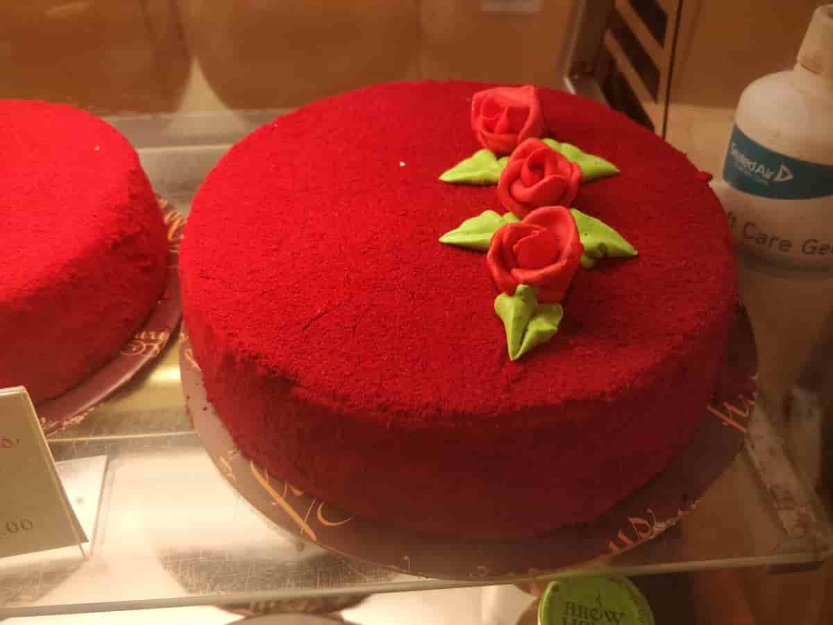 Flower Red Velvet Cake